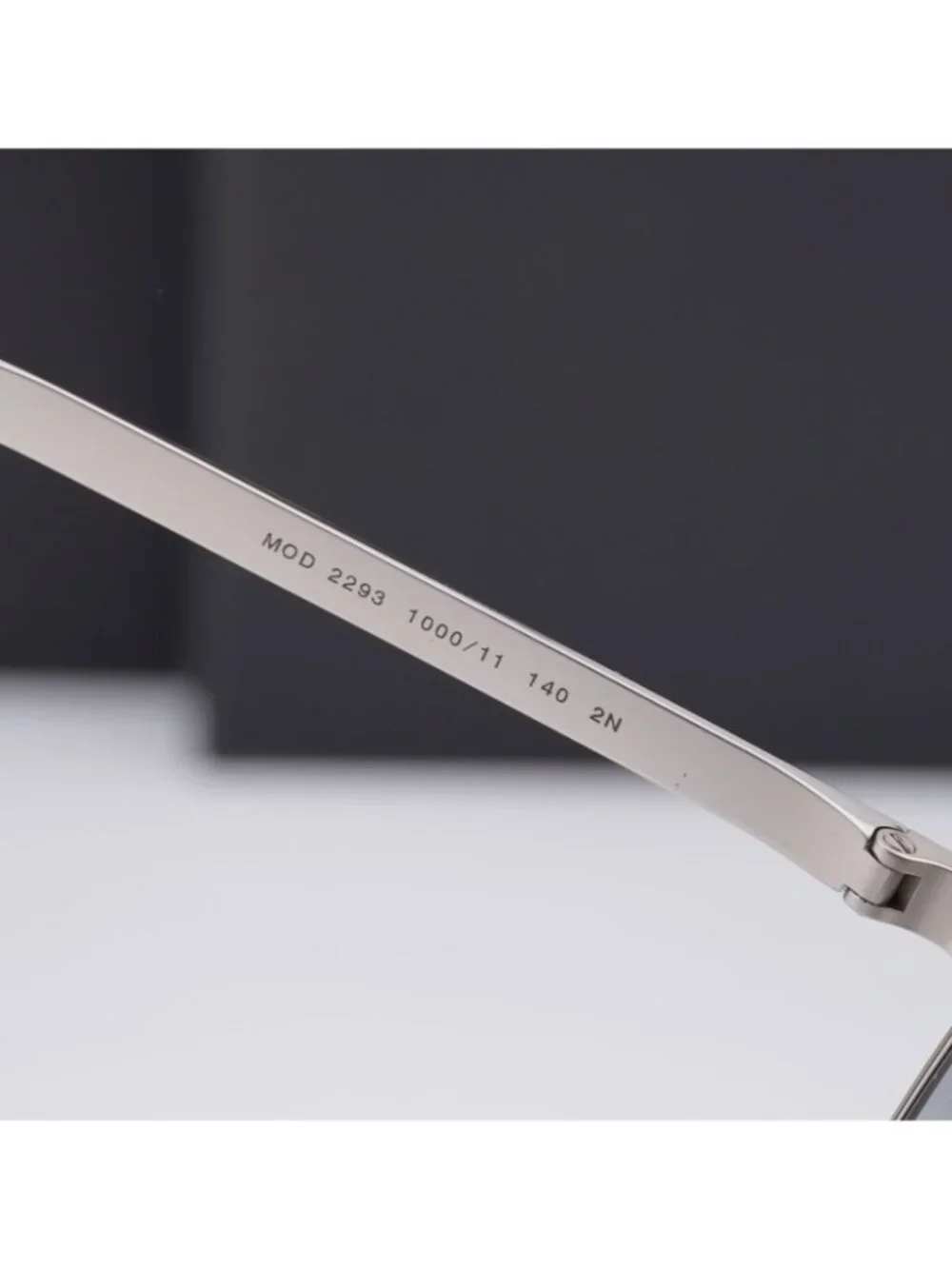 Versace VE2293 100011 Shield Sunglasses – Silver / Grey